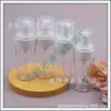 Botella de espuma transparente de 100 ml botella espumosa botella de mousse botella espumosa para limpiador facial 100 ml botella espumosa para jabón de manos