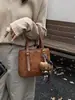 Bolsa de tela estampada única y linda para mujer, nueva colección otoño 2026, bolso de hombro/bolso cruzado simple, moderno y elegante