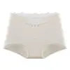 Braguitas de Encaje Suaves y Transpirables de Cintura Media para Mujer Estilo Sencillo Entrepierna Extendida Elásticos Anti-Rizado Pantalones Cortos de Cadera