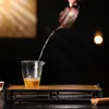 Texto Cifrado Impreso en Varias Plataformas: Tetera de Arcilla Púrpura Semimanual Yixing, Arcilla Púrpura Mineral Original, Tetera con Forma de Moneda de Cobre, Recipiente para Preparar Té Doméstico