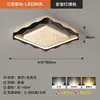 Luz Principal para Sala de Estar de Lujo Ligero Estilo Italiano 2026 Nuevo Modelo Luz de Techo Ondulada Luz para Vestíbulo de Gama Alta Paquete de Iluminación para Toda la Casa