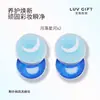 Jabón para limpiar brochas de maquillaje, borla de maquillaje, herramienta de limpieza para esponjas de belleza, jabón mini portátil para limpiar brochas de maquillaje
