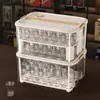 Caja de Almacenamiento para Copas de Vino a Prueba de Polvo Copa de Vino Pequeña Taza de Cerveza Copa de Vidrio Estante de Almacenamiento para Copas Artefacto de Almacenamiento para Copas de Vino Blanco Pequeño Soporte para Copas