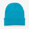 Gorro fluorescente de lana de color liso de Amazon, gorro de punto cálido para otoño e invierno, para hombre y mujer de Europa y América, gorro tipo jersey.
