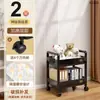 Estante de Almacenamiento con Carrito Pequeño, Organizador de Bocadillos de Bebé de Múltiples Niveles para Piso de Cocina y Dormitorio, Almacenamiento Móvil para Baño