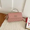 Bolso de mujer de lujo ligero transfronterizo 2026 nuevo bolso de hombro acolchado estilo Chanel, bolso cruzado de moda versátil para el día a día