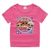 2023 nueva ropa infantil, camiseta de manga corta de verano para niños, camisa de algodón para niños y niñas, camiseta de media manga para bebés, top para niños