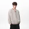 Suéter Falso de Dos Piezas Estilo Americano con Cuello en V para Hombre, Tejido de Punto con Diseño Color-Blocking de Alta Calle para Primavera, Marca de Moda, Ropa Interior Casual Estilo Perezoso