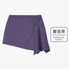 Conjunto destacável de duas peças com calça boca de sino, calça-saia de cintura alta que cobre o quadril, calça longa esportiva ao ar livre para yoga com leve boca de sino, roupa feminina para fitness