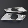 Adecuado para 17 Ford Ranger RANGER cubierta de luz antiniebla piezas de modificación rejilla delantera cubierta decorativa marco de luz antiniebla al por mayor