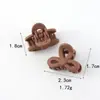 Acessórios de Presilha de Cabelo Colorida da Moda Versátil, Presilha Tubarão para a Parte de Trás da Cabeça, Nova Presilha Garra com Acabamento de Luxo, Acessórios de Cabelo no Atacado