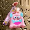 Chaveiro Porta-Moedas de Silicone, Pingente Fofo para Mochila, Bolsa para Guardar Moedas e Fones de Ouvido, Pingente Sanrio, Presente Infantil