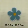 Marca de moda toalha de flor de desenho animado adesivos de tecido bordados suéter casaco bolsa acessórios patches decorativos DIY adesivos