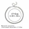 Set de Pulseras de Acero Inoxidable 304L Chapado en Oro Real de 18 Quilates Pulsera Acero de Titanio Resistente al Desgaste Joyería de Alta Gama para Mujer
