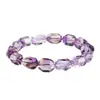 Pulsera Jiuya de Cristal Grado 7A Amatrina Natural Venta Directa de Fábrica de Pulseras de Amatrina
