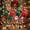 Mingguan Artigos para Decoração de Natal Meias de Decoração de Natal de Pernas Longas em Tecido Sacola de Presente Criativa Sacola de Presente de Desenho Animado para Mesa de Cabeceira