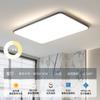 Lámpara de Sala de Estar con Protección Ocular de Espectro Completo Zhongshan Lámpara de Techo sin Juntas Lámpara Atmosférica Moderna y Simple Combinación Tricolor para Toda la Casa