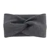 Europeu e Americano Mais Vendido Headwear Feminino Faixa de Cabelo Faixa de Cabelo Sem Costura Cor Sólida Fio Algodão Faixa de Cabelo Simples Acessórios de Cabelo Versáteis Transfronteiriço