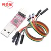 Módulo USB para porta serial Módulo CP2102 USB para TTL Programador STC UART com cabo DuPont