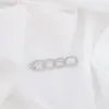 Hebilla de Cintura Tipo Pin Cadena de Aleación Botón Desmontable sin Clavos sin Costuras Hebilla de Cintura Grande para Cambiar Cintura Pequeña Artefacto