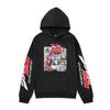 2022 animação JOJO aventura maravilhosa suéter anime marca de moda moletom oversized fleece primavera e outono