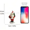 Ornamentos de Resina para Novidades Transfronteiriças Papai Noel Boneco de Neve Decoração de Mesa Ornamentos de Decoração de Natal Retrô Americano