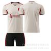 26 Liverpool Visitante Liga de Campeones No. 11 Jersey de Salah 7 Wirtz 9 Isak Traje de Uniforme de Fútbol Hombres Rota