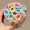 2026 Nuevas Gomas de Pelo Coloridas del Tamaño de un Pulgar, Bandas Elásticas de Alta Elasticidad para el Cabello de Niños Que No Dañan el Cabello, Cuerdas Versátiles para Cabello para Coletas Pequeñas