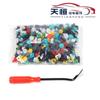 500 piezas de remaches de plástico para parachoques de techo, panel de puerta y guardabarros, con hebilla mixta para coche, aplicable a todas las series