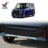 Adequado para Daihatsu 23 Tanto Custom Para-choque Traseiro Modificado Tira Decorativa Galvanizada Especial Anti-Colisão