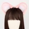 Diadema de orejas de bestia hecha a mano cosplay simulación orejas de hámster tridimensionales lindo tocado de peluche accesorios para exposición de cómics venta al por mayor