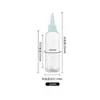 Botella dispensadora de loción para el hogar Material de embalaje para productos de cuidado de la piel Botella pulverizadora de 150 ml Botella de plástico de 50 ml Boca puntiaguda Botella multifuncional