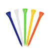 Tees de golf de plástico multicolores al por mayor de fábrica, resistentes al impacto y duraderos, tees de golf para comercio electrónico transfronterizo
