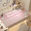 Tapete de Mesa, Tapete de Mesa para Escrita de Estudante, Toalha de Mesa para Mesa de Computador de Escritório, Tapete Protetor de Mesa Especial para Mesa de Estudo Infantil