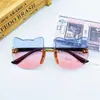 Gafas de sol de moda sin montura para bebé gato nuevas Xiaoqing nuevas lindas de dibujos animados para niños gafas de sol transfronterizas foto