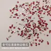 Accesorios Brillantes para Uñas Color Rojo Ankora con Circonita Biselada Año Nuevo Rojo Mini Circonita Plana Corazón Marqués Pedrería para Uñas