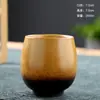 Esmalte de Flujo Cambio de Horno Taza Única Creativa Hecha a Mano Zen Retro Gres Japonés Taza de Té Grande Taza de Maestro Personalizada Venta al por Mayor