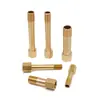 Conector de Extensão para Molde de Latão Extensão Rosca Interna Rosca Externa 1 2 3 Pontos Pneumático Rosca Interna Externa Bico de Água 1/8 1/4 3/8