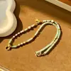Collar de cuentas de diseño original para mujer, cadena para el cuello minimalista de nicho, cadena para la clavícula versátil de alta gama al por mayor