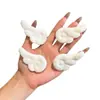 Pinza para el pelo de alas de ángel dulces para niñas, Pasador lateral para el pelo, Accesorio para el pelo, Adorno de cabeza lindo versátil para uso diario para niñas pequeñas