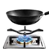 Suporte antiderrapante para fogão a gás, suporte universal espessado de quatro pontas para queimador, rack de suporte para panelas e woks de cozinha doméstica