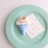 Dulce Pudín de Cereza Coreano Helado DIY Accesorios para el Cabello de Niños Ropa con Patrón de Helado Linda Accesorios
