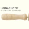 Nuevo rodillo de madera de loto de dos colores para masaje manual de cintura, hombro y cuello, masajeador corporal de meridianos para el hogar, venta al por mayor de fábrica