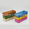 Caja de Madera Retro para Suculentas del Hogar O Adornos Rectangulares Madera Vieja Zakka Maceta de Madera Creativa Exhibidor de Plantas Suculentas