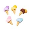 Helado Cono de Helado Funda de Teléfono DIY Bolsa de Material de Pegamento Cremoso Gotas de Pegamento de Cristal Hechas a Mano Fabricación de Accesorios de Resina