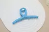 13cm Transfronterizo Amazon Pinza para el Cabello Escarchada Pinza Grande Simple Pinza Cruzada Pinza Tiburón para el Cabello Mayoreo