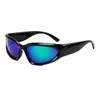Nuevas Gafas de Sol Ciber Steampunk Transfronterizas Europeas y Americanas Deportivas Y2K Milenio Futuristas Anti-UV