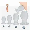 Tapón Anal Hueco de Cristal, Ano Curioso, Dilatador Anal, Tapón Anal para Exteriores, Cinturón a Prueba de Fugas, Juguete Sexual