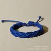 Pulsera Transfronteriza de Amazon Nueva Tejida a Mano Simple Tejida de Algodón y Lino para Pareja Nuevo Estilo Chino Pulsera de Regalo para Mejor Amigo