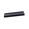 Tirador de puerta de armario de ropa de perfil de aluminio minimalista moderno, tirador negro dorado, herrajes para muebles, accesorios, tirador de cajón